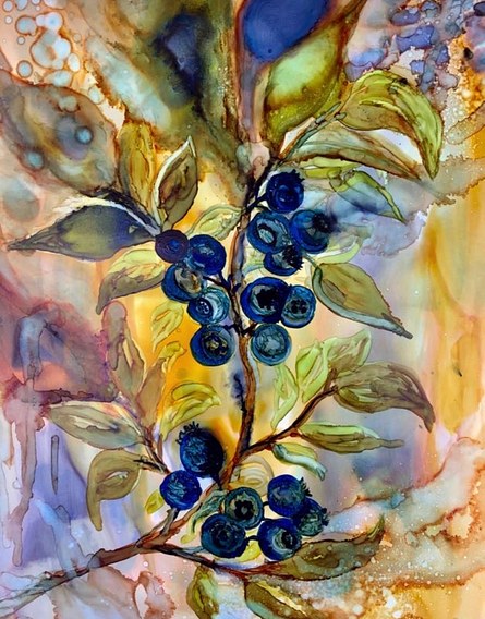 Blueberry - Lynn Winkel Art