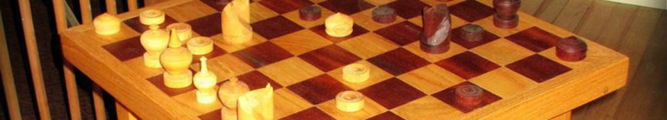 Chessboard Side Table