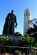Coit Tower and Christopher Columbus