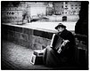 Accordionist on Charles Bridge, Prague