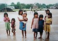 Indigenous Tecuna children, Peruvian Amazon