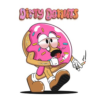 Dirty Donuts (Cartoon Character)