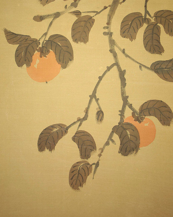 177. Persimmons and Two Birds