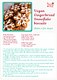 Vegan gingerbread snowflake recipe