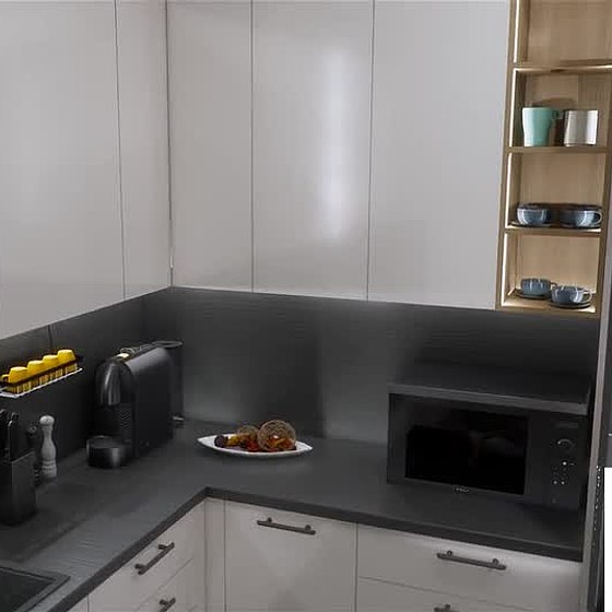 KITCHEN DESIGN ANIMATION