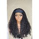 Curly Head Band Wig 