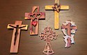 Custom Hand-Carved Crosses