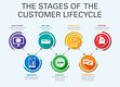 Stages of the Customer Lifecycle Infographic