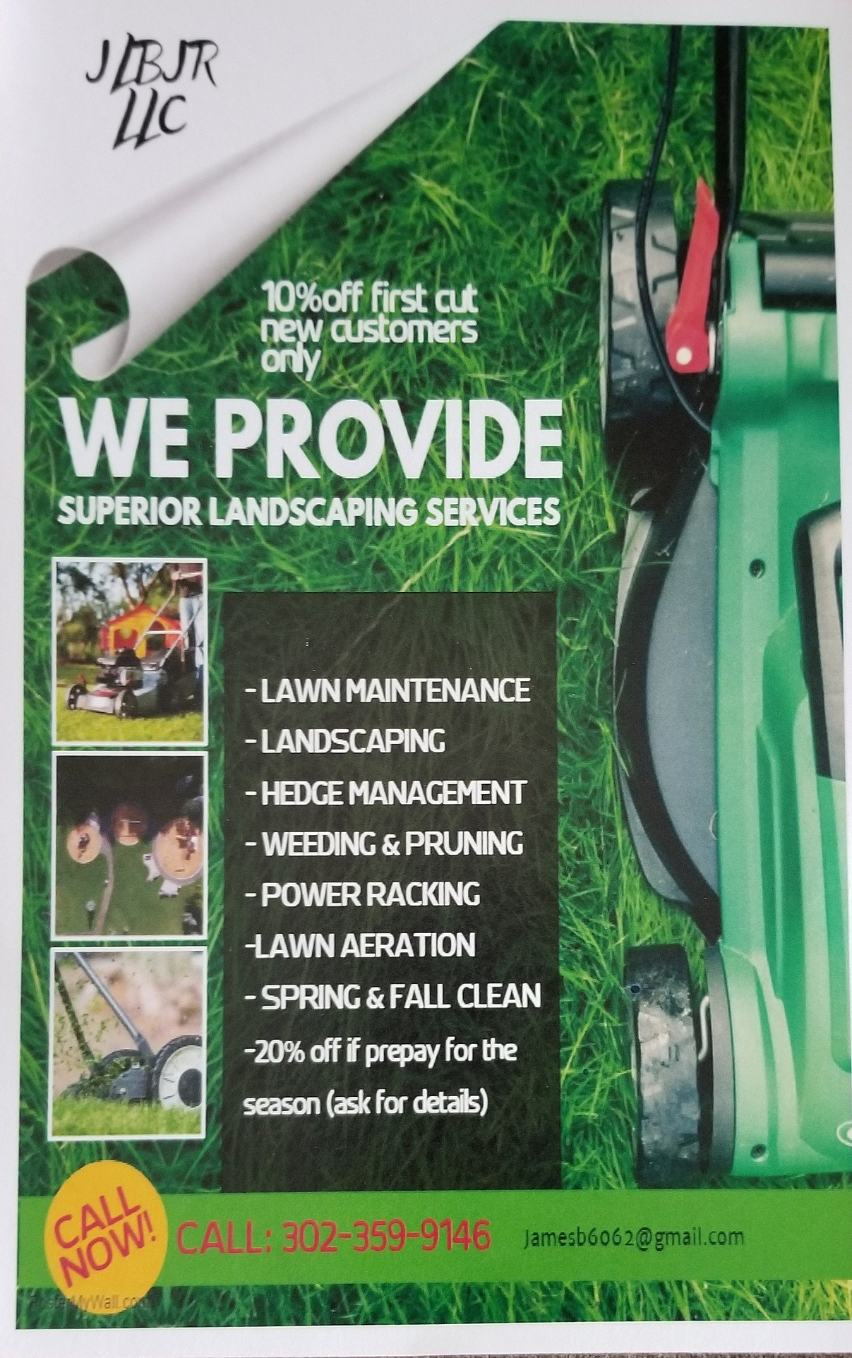 JLBJR & Son Lawn Care