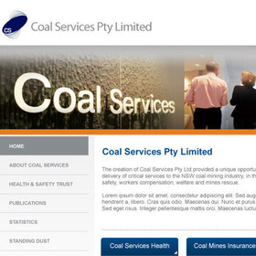 COAL SERVICES PROJECTS incl. PHOTOSHOOTS