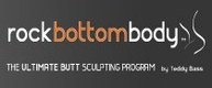 Rock Bottom Body Fitness Logo Design