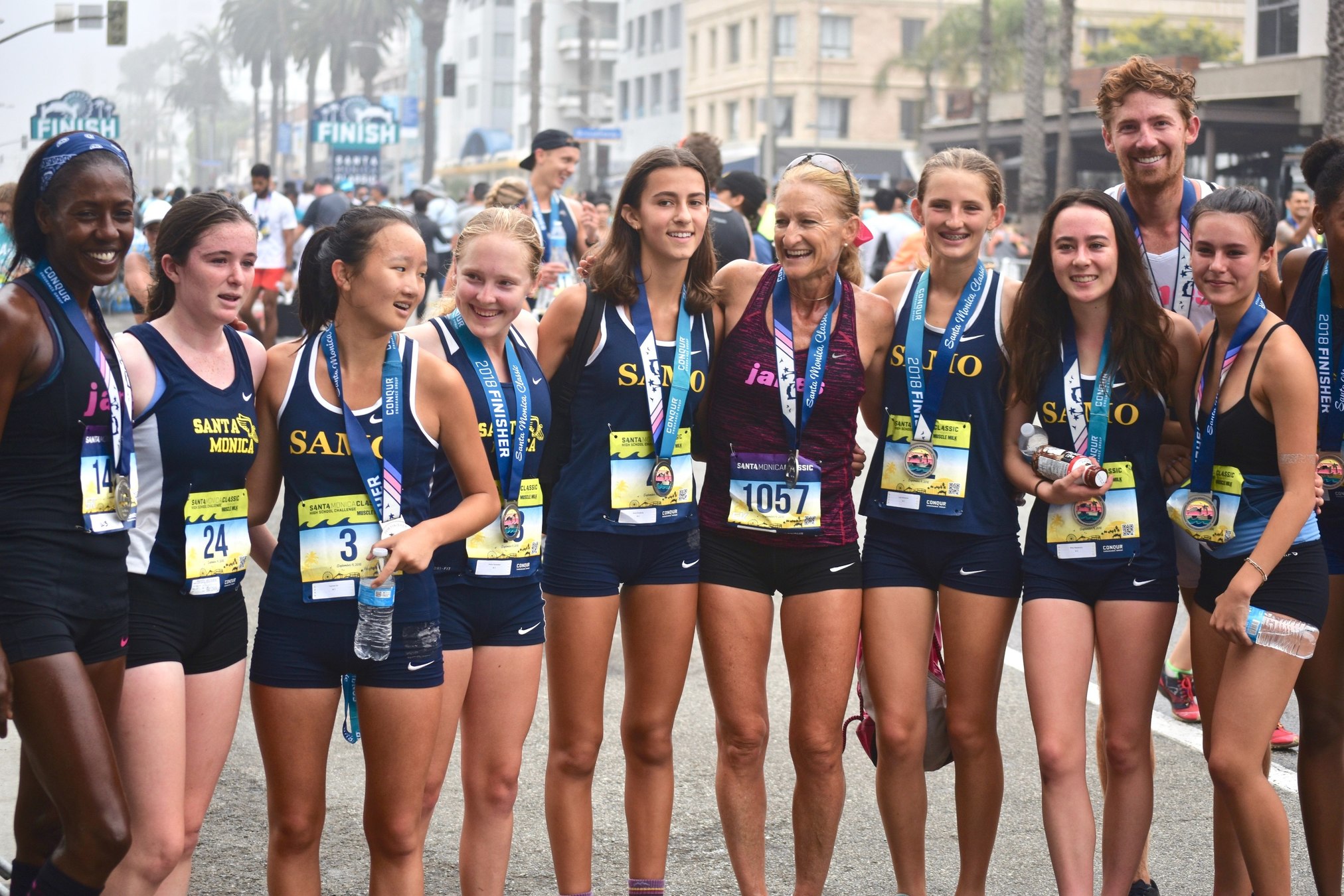 Santa Monica 5K Classic 2018 David E. Hunzicker Photography