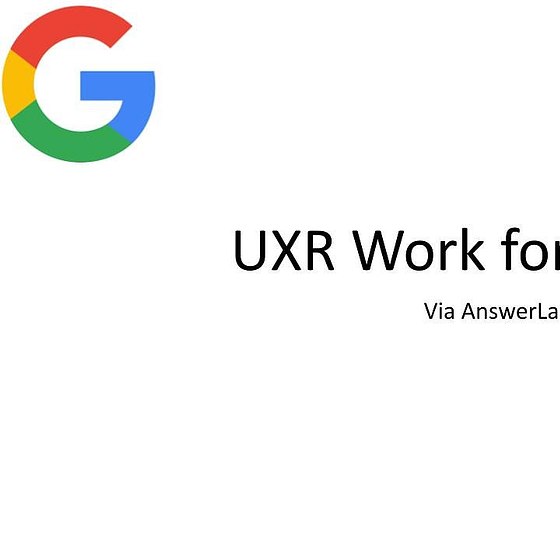 UXR Studies and Strategy for Google via AnswerLab