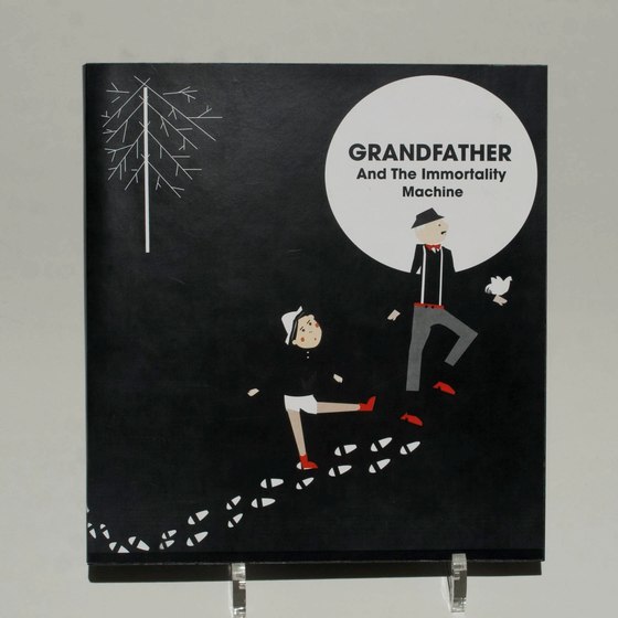 Pop Up Book Design. Grandfather and the Immortality Machine