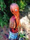 Pelican carving