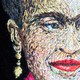 Diego's Chica (portrait of Frida) - detail